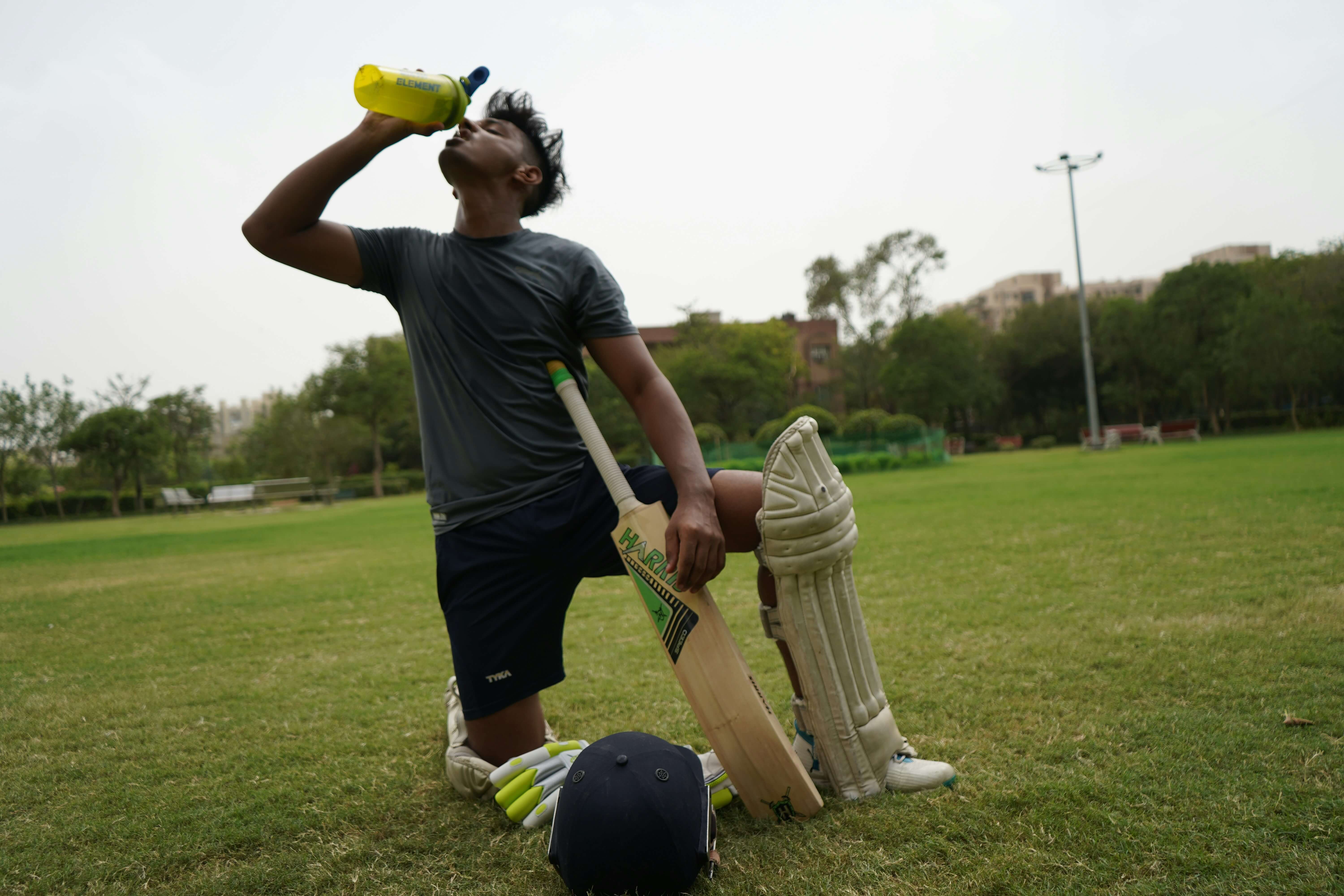 Cricket Batting Practice at Pitch Peril